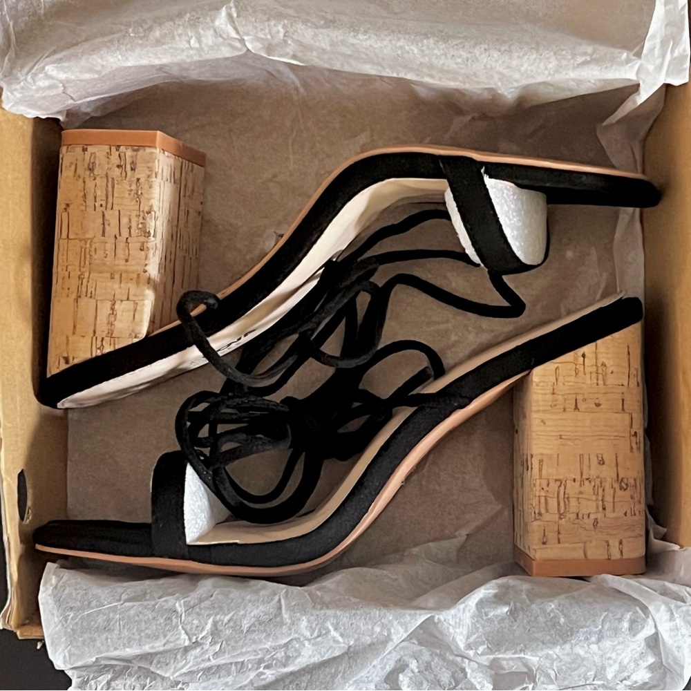 Strappy Block Heels - image 5